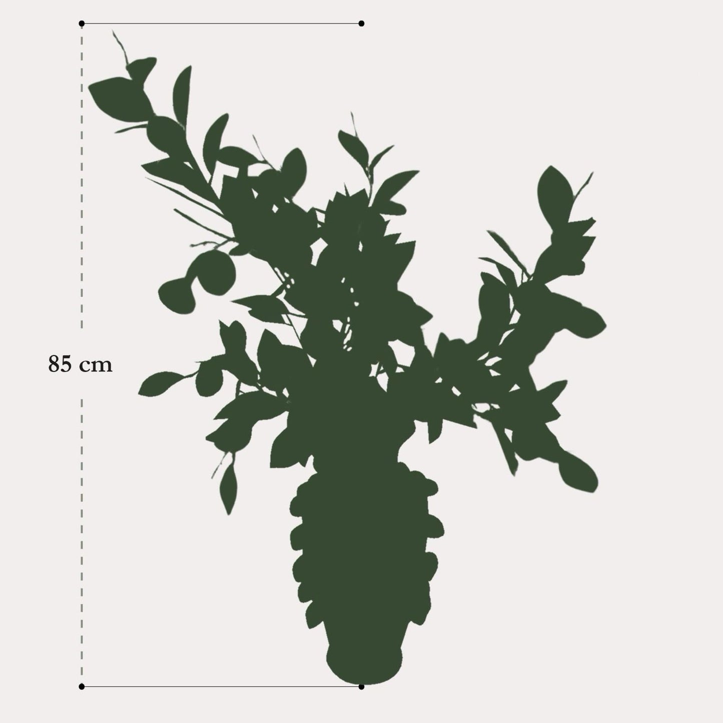Zijden bloemen – Boeket L 'Lemon Glow' – 80 cm