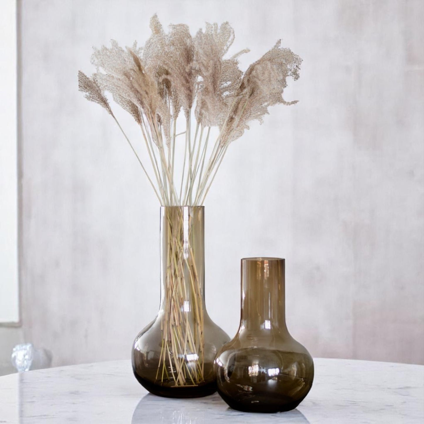 Glazen Vaas Seim – Taupe – Small