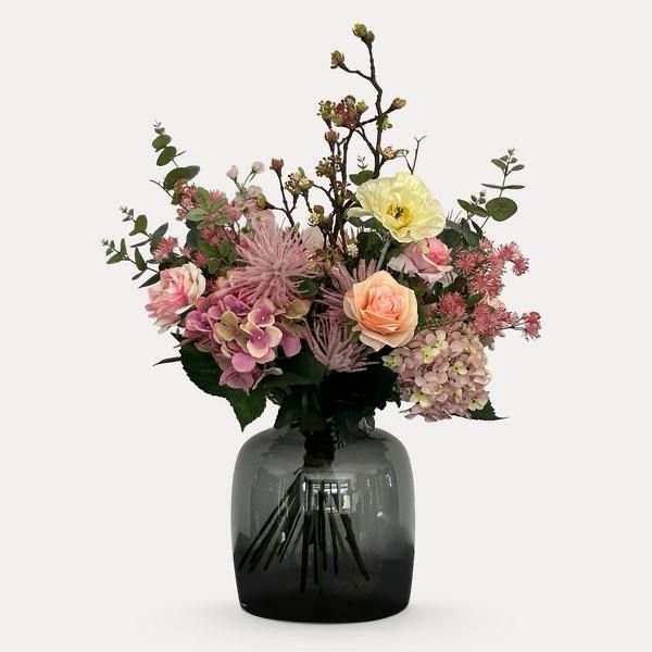 Zijden bloemen – Boeket M 'Mystic Summer' –  65 cm