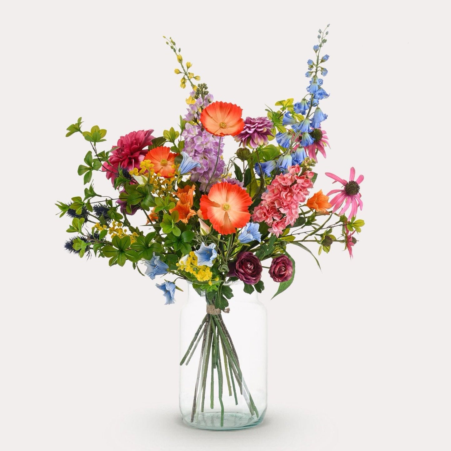 Zijden bloemen – Boeket XL – Electric Love – 90 cm