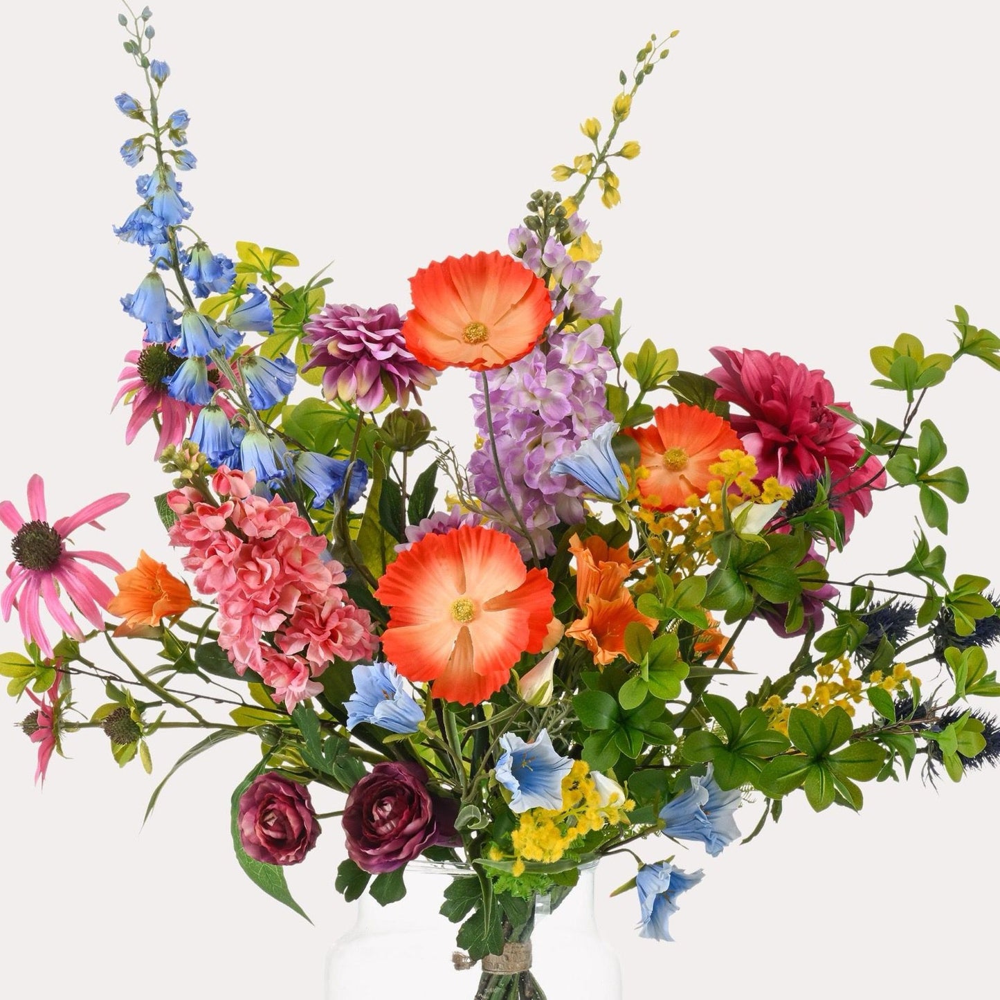 Zijden bloemen – Boeket XL – Electric Love – 90 cm
