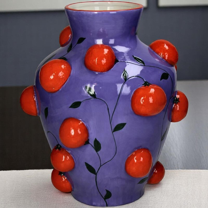Vaas Oranje Dolomiet Multi – 30 cm