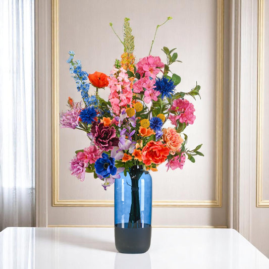 Zijden bloemen – Boeket XL 'Luxury Glam' – 90 cm